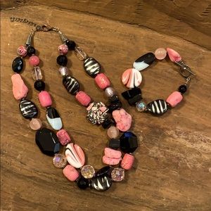 Necklace and Bracelet